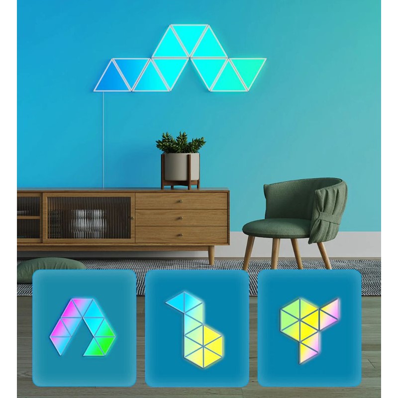 Govee Glide Tri-angle Light Panels 10PCS - H6067 Govee Glide Tri-angle Light Panels 10PCS - H6067